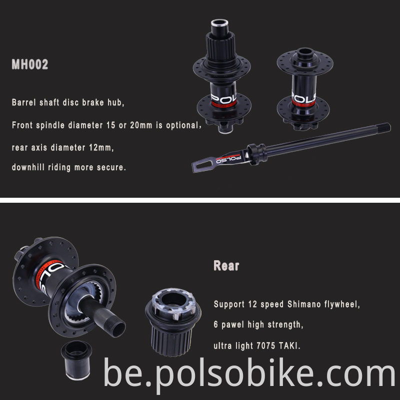 mountain bike hub 36h